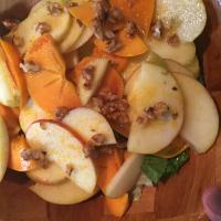 Persimmon and Apple Salad_image