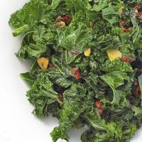 Stir-fried curly kale with chilli & garlic_image