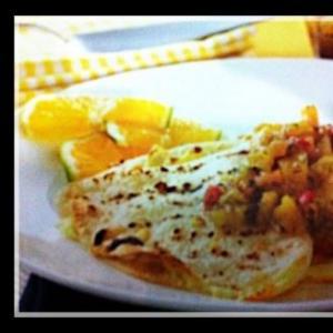 Quesadillas with mango & Melon Chutney_image