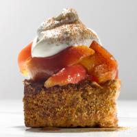 Oat Shortcakes with Sautéed Apples, Cinnamon, and Whipped Cream_image