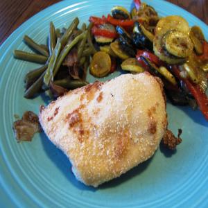 Easy Parmesan Baked Chicken image
