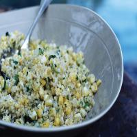 Quinoa with Corn, Scallions, and Mint image