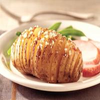 Fanned Baked Potatoes Recipe image
