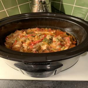 Crock Pot Veal and Peppers image