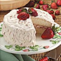 Fruit-Filled White Cake image