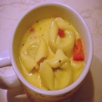 Mushroom Tortellini in Curry Cream image
