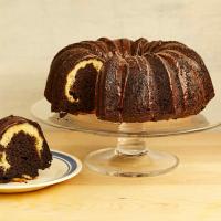 Ribboned Fudge Cake image
