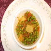 Aaloo Mattar ( Indian-Style Peas and Potatoes) image