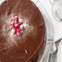 Chocolate Fantasy Cake With Chocolate Ganache Icing image