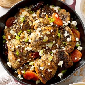 Herby Chicken with Apricots and Feta_image