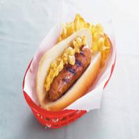 Grilled Brats with Mustard Relish_image