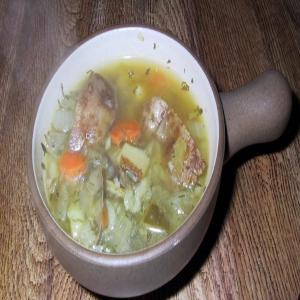 Dill Pickle Soup image
