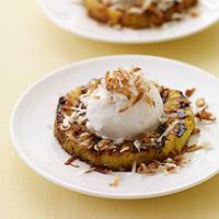 Grilled Pineapple with Coconut Sorbet Recipe - (4.4/5) image