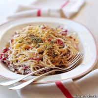 Spaghetti with Radicchio and Ricotta image