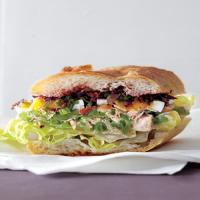Nicoise Salad Sandwich image