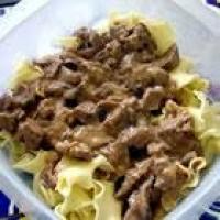 Beef Tips and Noodles Recipe image