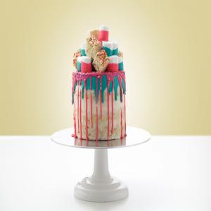Krispy Treat Drip Cake image