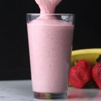Strawberries & Cream Dairy-free Milkshake Recipe by Tasty image