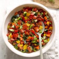 Israeli Pepper Tomato Salad_image