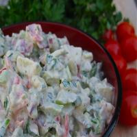 Creamy Vegan Potato Salad Recipe_image