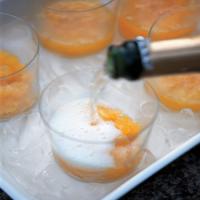 Champagne-And-Orange Granita Cocktail image