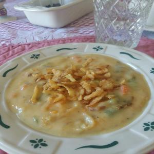 Bacon, Asparagus, And Cheese Soup_image