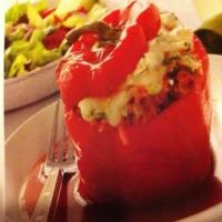 Turkey and Rice Stuffed Peppers_image