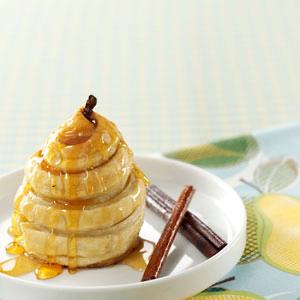 Honeyed Pears in Puff Pastry Recipe_image