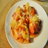 Ham and Pineapple Pizza image
