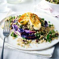 Halloumi & red cabbage steaks_image