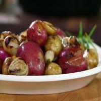 New Potatoes with Grilled Onion Butter image