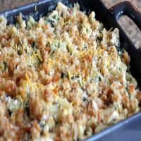 Chicken, Kale, and Pasta Casserole With Cheese_image