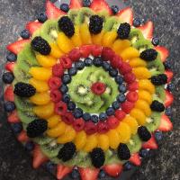 Fruit Pizza with White Chocolate image