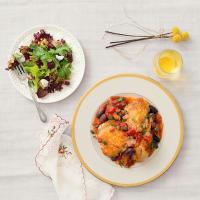Braised Chicken With Tomatoes, Olives and Capers image