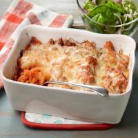 25-Minute Cheesy Sausage and Butternut Squash Casserole_image