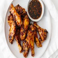 Soy Garlic Ginger Chicken Wings - Baked Chicken Wings_image
