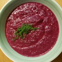 Creamy Beet With Dill Soup image