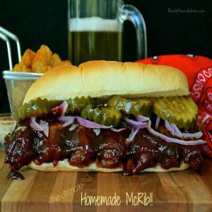 The Ultimate Homemade McRib Sandwich_image