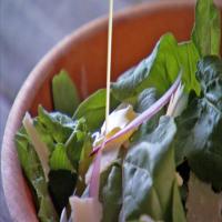 Arugula Salad with Shaved Parmesan_image