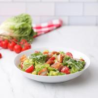 Fried Chicken Crouton Caesar Salad Recipe by Tasty_image