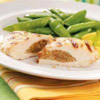 Grilled Chicken Breasts with Stuffing_image