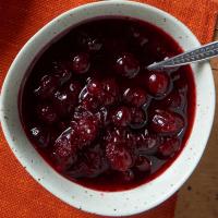Maple Syrup Cranberry Sauce image