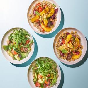 Bulgur & quinoa lunch bowls image