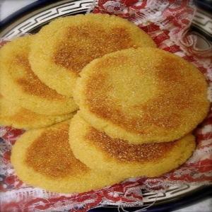 Moroccan Harcha (Harsha) - Semolina Pan-Fried Flat_image