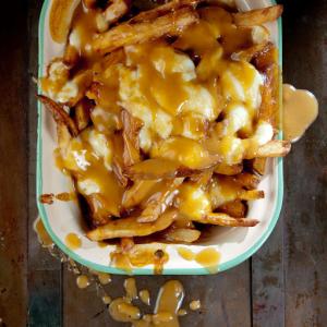 Poutine (French Fries with Gravy & Cheese Curds) Recipe - (4.4/5) image