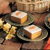 Frosted Carrot Bars image