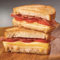 Bacon, Tomato & Triple Cheese Grilled Cheese_image