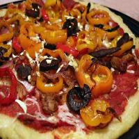 Cornmeal/Polenta Crust Pizza_image