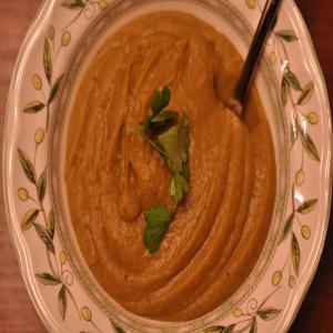 Cauliflower Split Pea Soup With Indian Spices_image