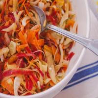 Shaved Carrot and Fennel Salad with Honey Vinaigrette image